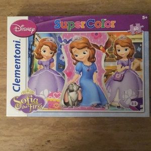 🐜 CLEMENTONI Puzzle, Sofia the First, 60 pieces